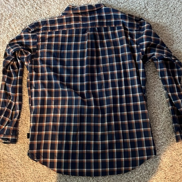 Patagonia Blue Plaid Button Down - Picture 3 of 4